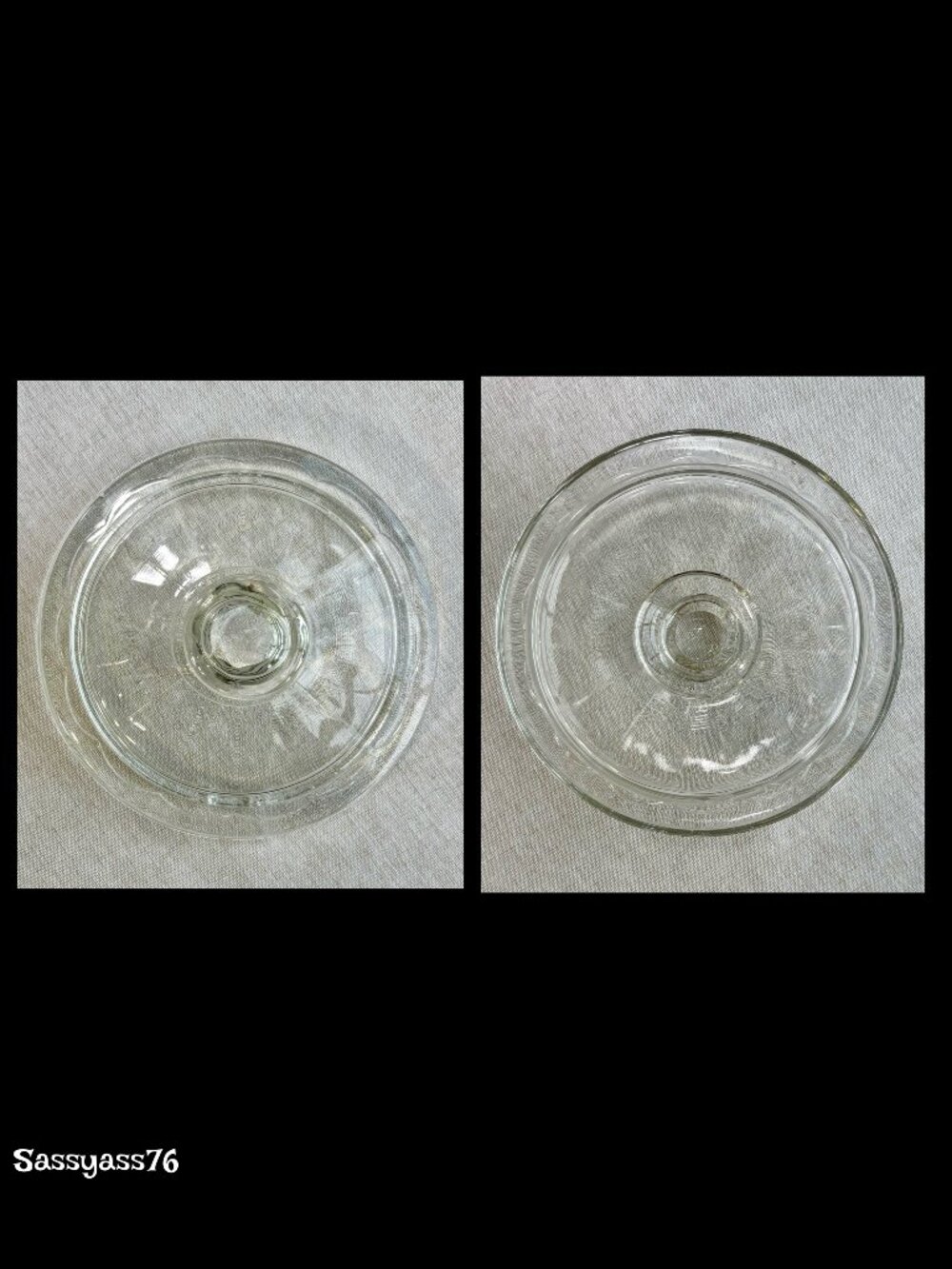 🆕VTG▪️8 Inch Tall Apothecary Style Paneled Clear Glass Storage Jar - Picture 5 of 6